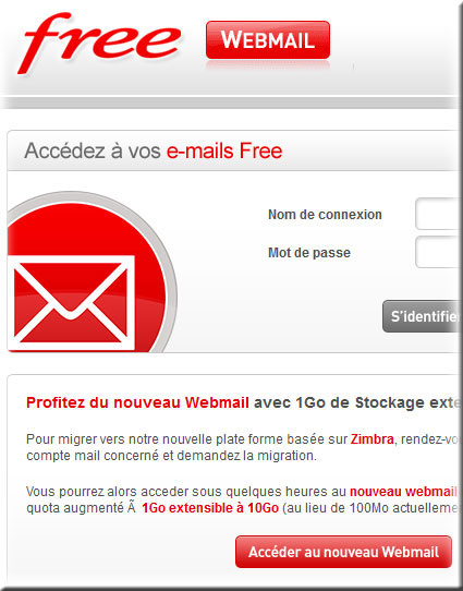 telecharger webmail free.fr